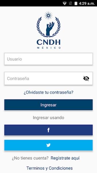 CNDH Informa Screenshot 1