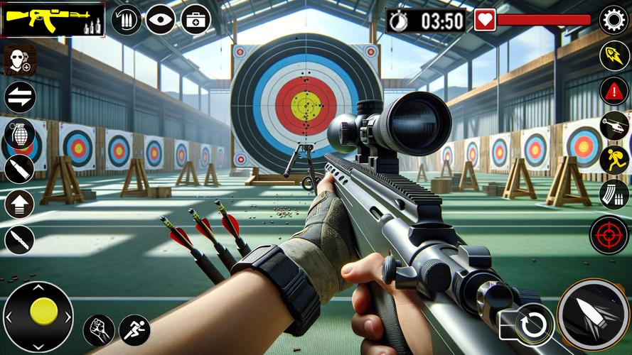 Real Target Gun Shooter Games Captura de pantalla 0