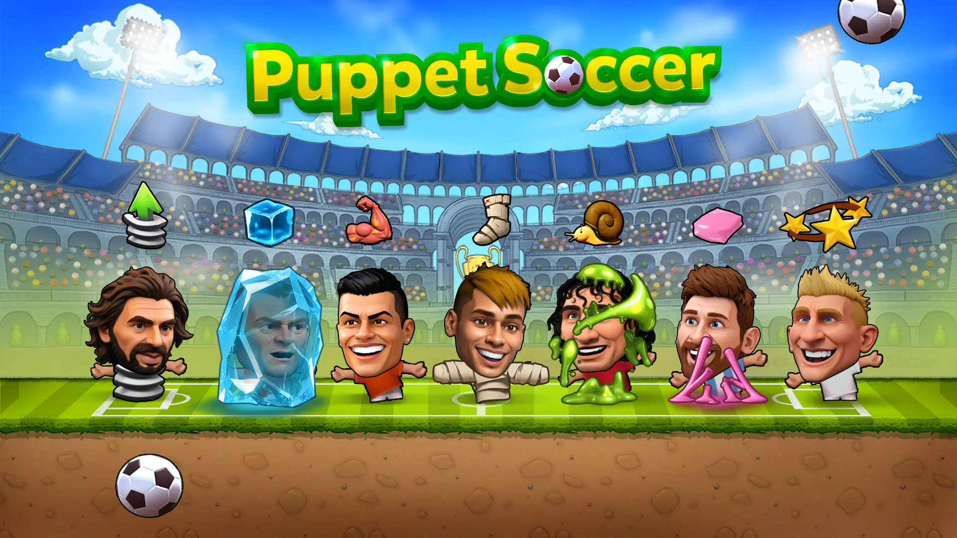 Puppet Soccer - Football Zrzut ekranu 3