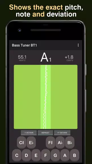 Bass Tuner BT1 Captura de pantalla 1