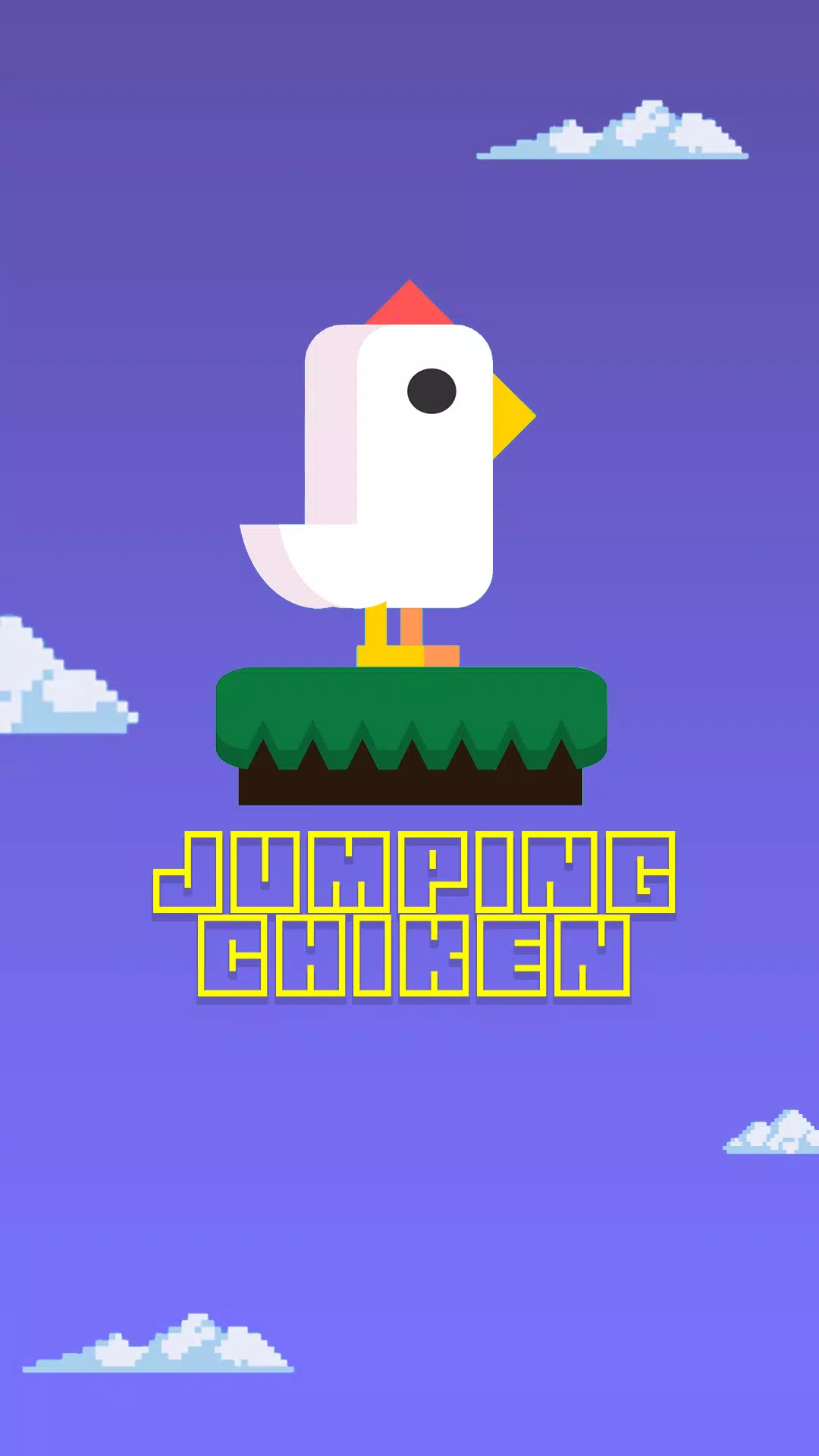 Jumping Chiken Game ဖန်သားပြင်ဓာတ်ပုံ 0