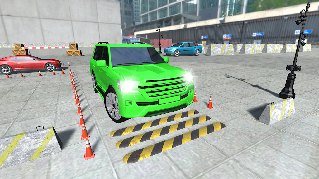 Prado Car Parking Driving Game ဖန်သားပြင်ဓာတ်ပုံ 1