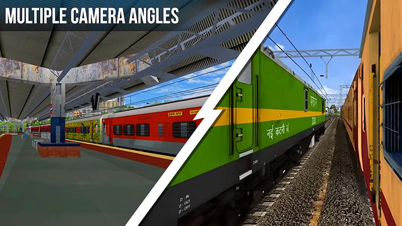 Ind Express Train Simulator Captura de tela 0