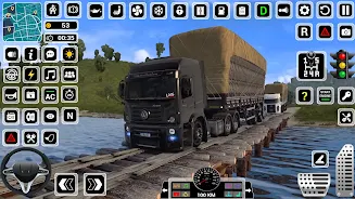 Euro Truck Simulator 3D - Real स्क्रीनशॉट 1