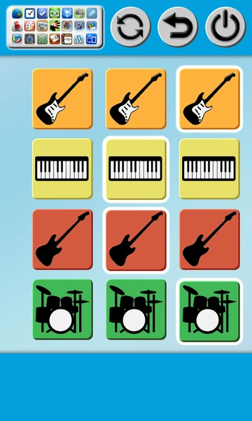 Band Game: Piano, Guitar, Drum 螢幕截圖 2