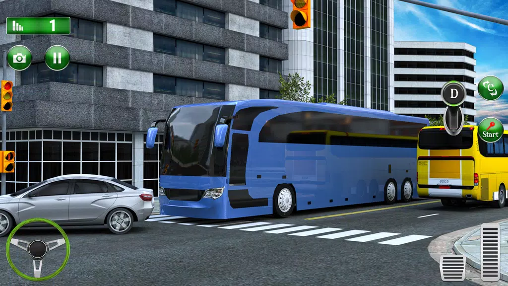 Euro Bus Driving 3D: Bus Games Captura de pantalla 2