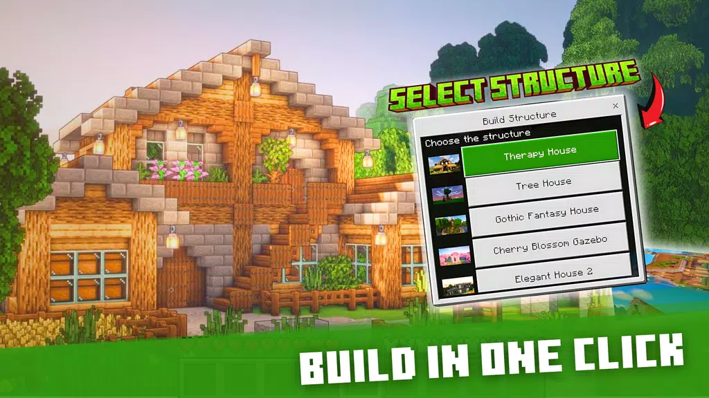 House Builder for Minecraft PE スクリーンショット 0