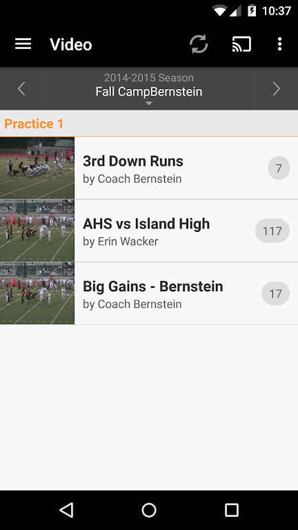 Hudl Captura de pantalla 2