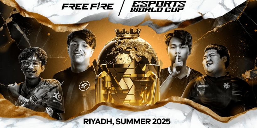 Free Fire เข้าร่วม Esports World Cup 2025 ผู้เล่นตัวจริง