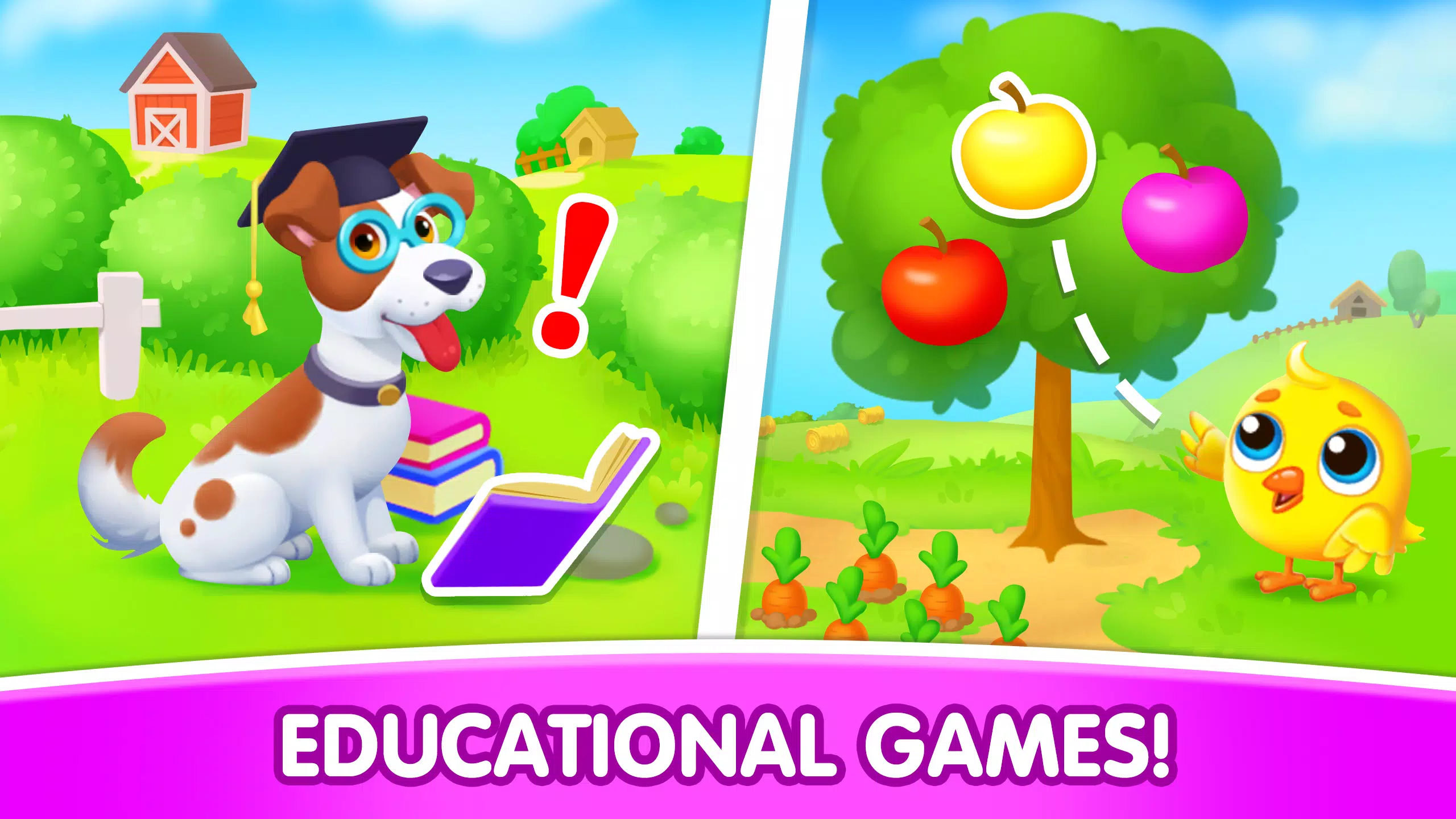 Education tablet game for kids Schermafbeelding 0