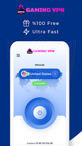 Gaming VPN - Get Gaming IP স্ক্রিনশট 1