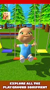 My Baby Babsy - Playground Fun ဖန်သားပြင်ဓာတ်ပုံ 1