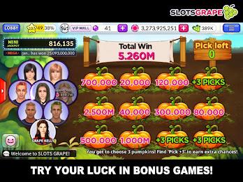 SLOTS GRAPE - Casino Games 螢幕截圖 3