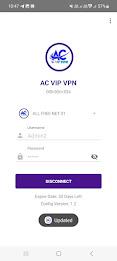 AC VIP VPN Tangkapan skrin 2