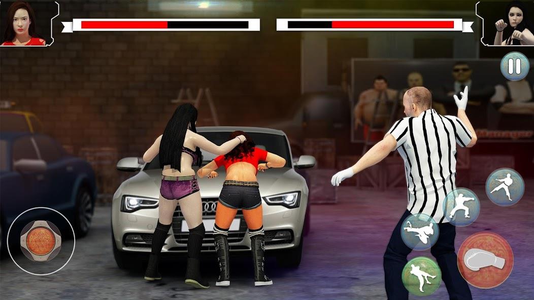 Beat Em Up Wrestling Game Mod स्क्रीनशॉट 3