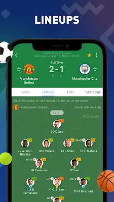 AiScore - Live Sports Scores ဖန်သားပြင်ဓာတ်ပုံ 2