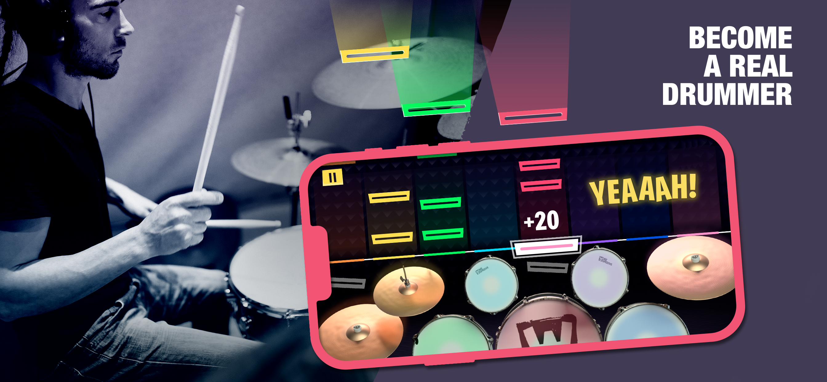 WeGroove: play & learn to drum Zrzut ekranu 0