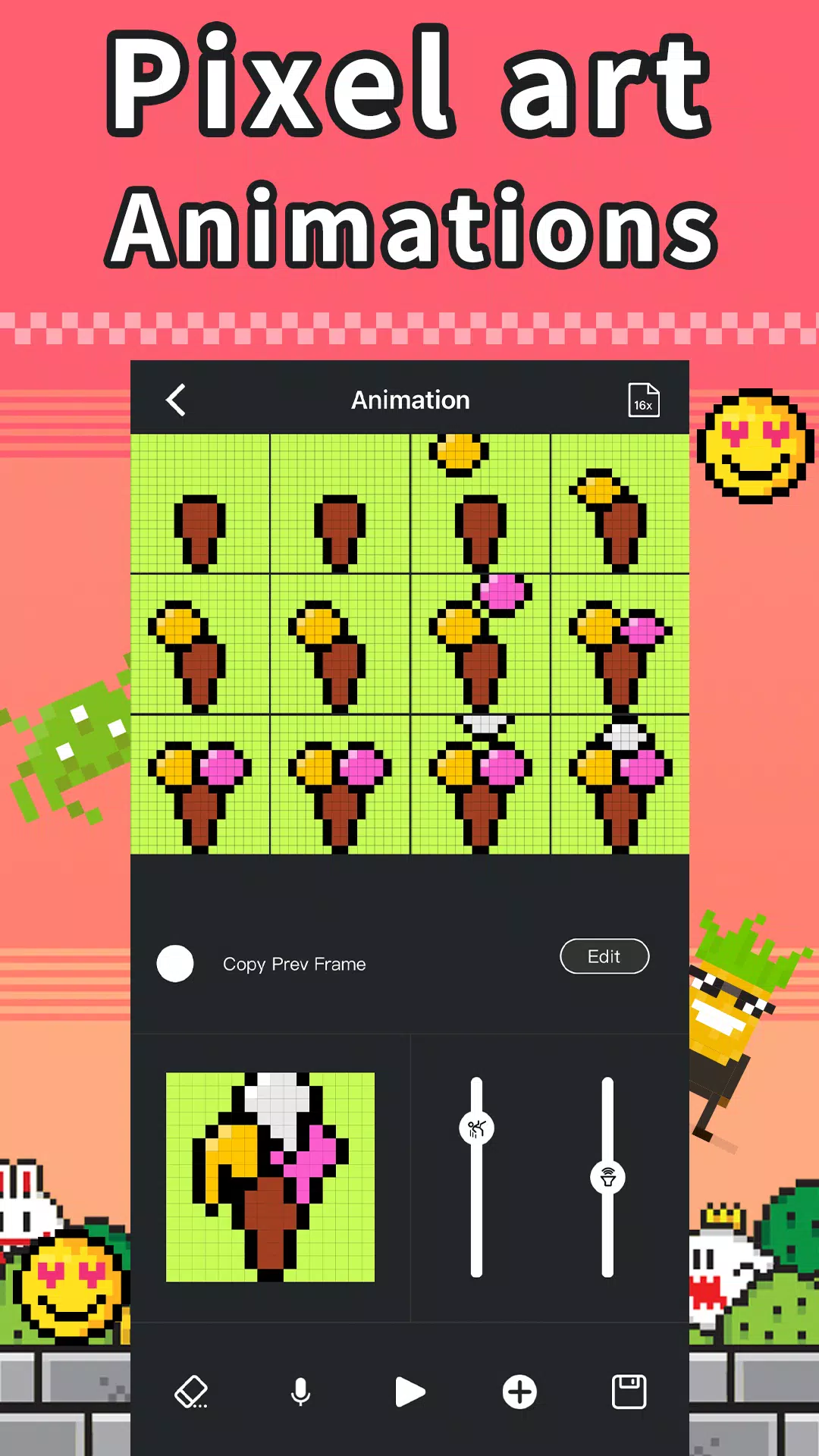 Divoom: pixel art editor Captura de pantalla 1