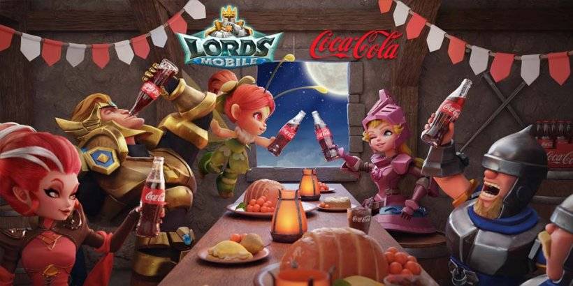 Lords Mobile está comemorando seu 9º aniversário com a Coca-Cola