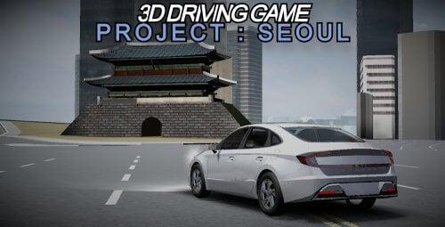 3D Driving Game Project Screenshot 0