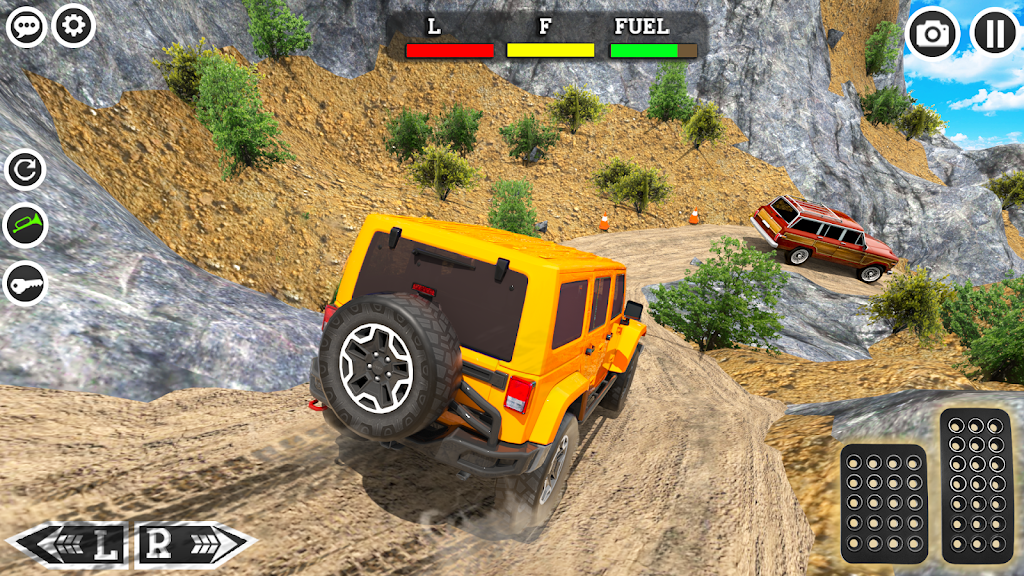 4x4 Mountain Climb Car Games Ảnh chụp màn hình 3