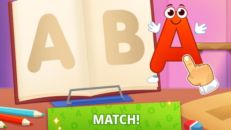 Schermata ABC kids! Alphabet, letters 1