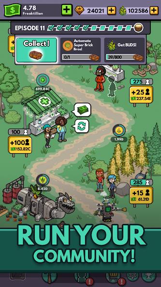 Bud Farm: Idle Tycoon Mod 스크린샷 0