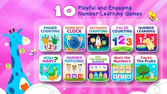 Learn Numbers 123 - Kids Games Captura de tela 2