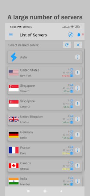 Pro Gamer VPN -Fast Gaming VPN Ảnh chụp màn hình 2