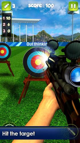 Sniper Gun Shooting - 3D Games Captura de pantalla 0