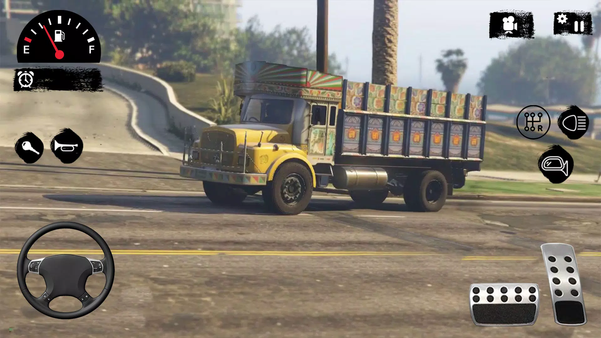 Pakistani Truck Game 3D Drive Captura de pantalla 1
