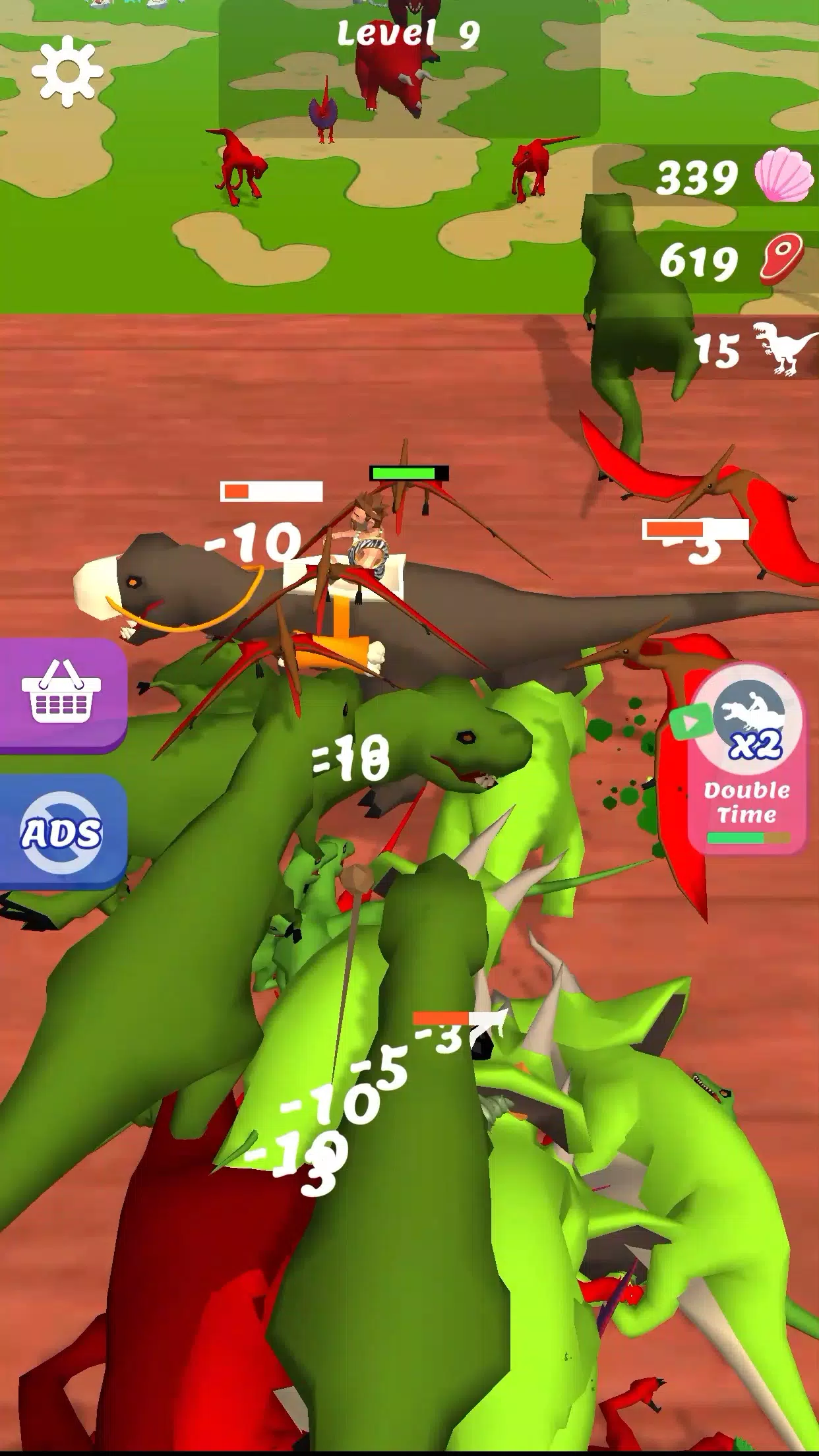 Dino Islands: Collect & Fight 螢幕截圖 2