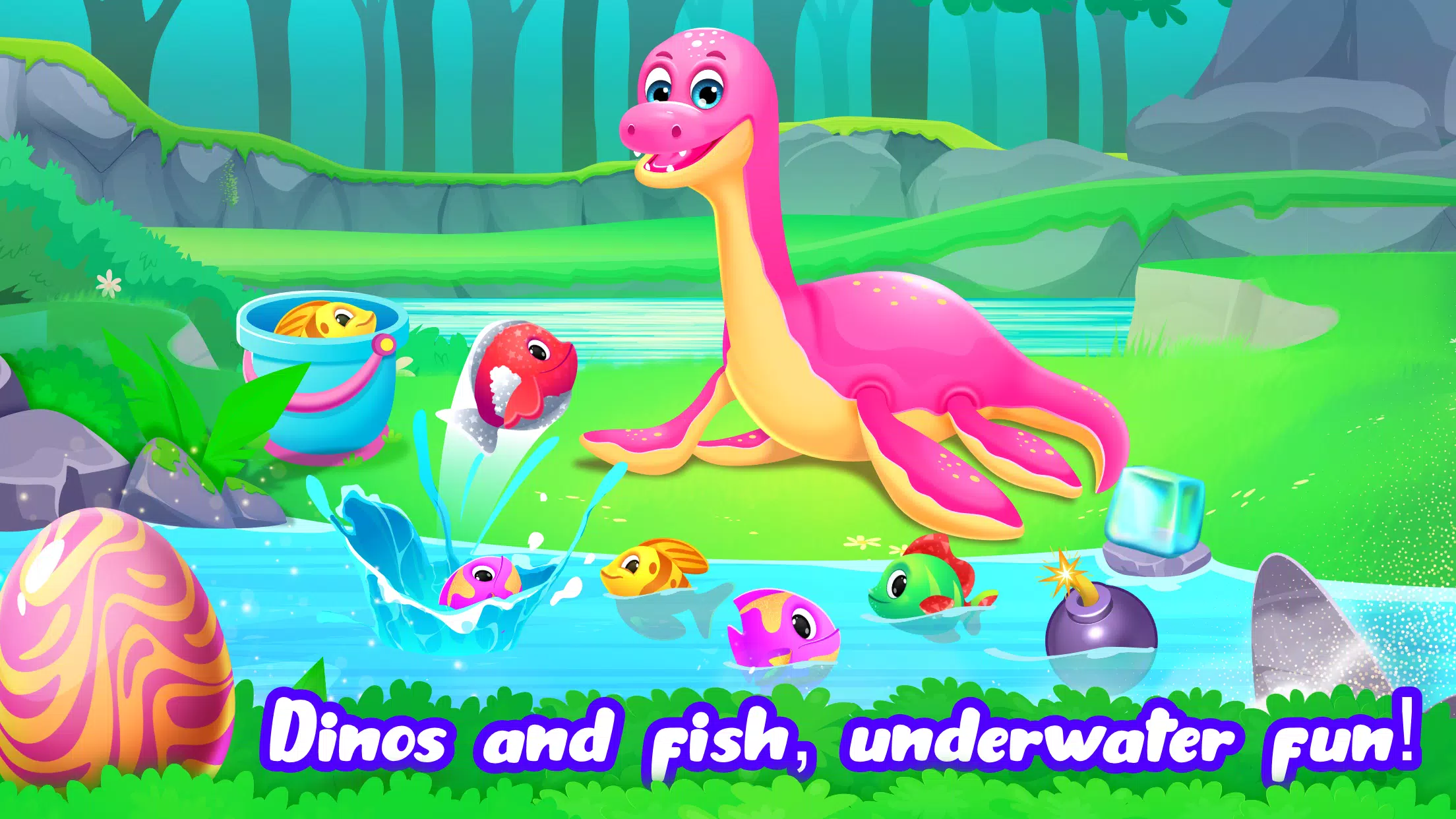 Dino World Jurassic for Kids Captura de pantalla 1