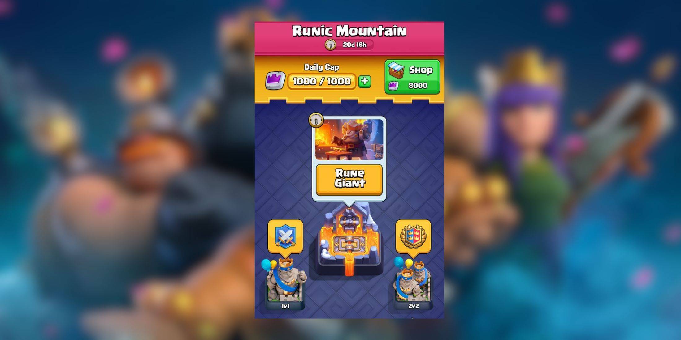 Nangungunang mga deck para sa kaganapan ng Rune Giant ng Clash Royale