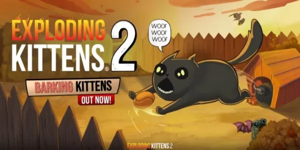 Exploding Kittens 2 Finale: Barking Kittens Expansion Lands