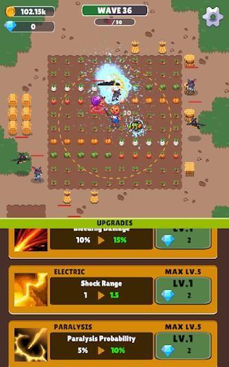 Scarecrow War : Idle Defense Tangkapan skrin 2