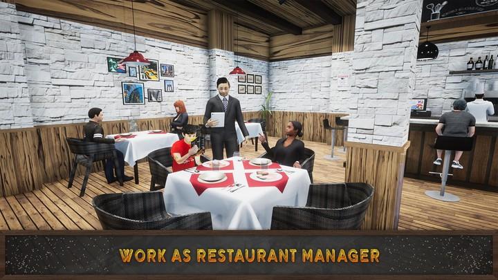 Cafe Restaurant Sim Food Games Screenshot 1