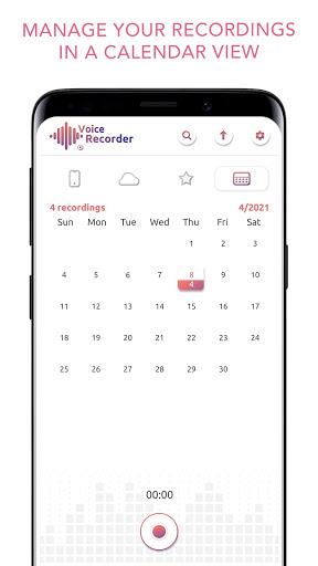 Voice Recorder and Editor App Tangkapan skrin 3