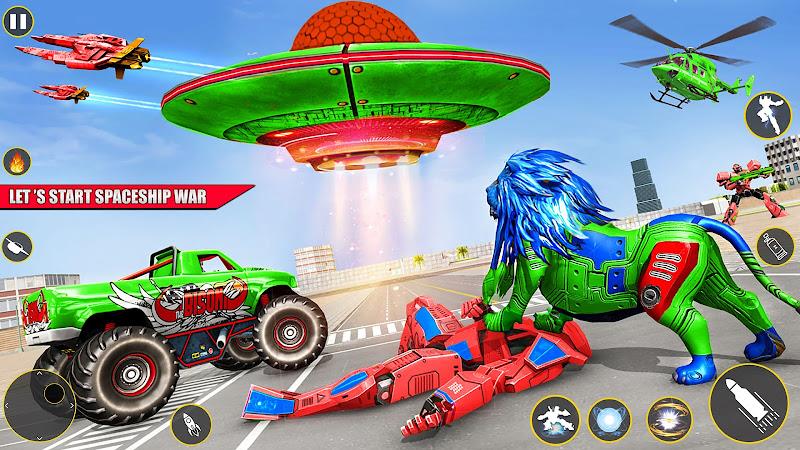 Spaceship Robot Transform Game ภาพหน้าจอ 3