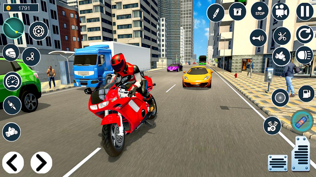 Moto Bike Racing: Bike Games Capture d'écran 2