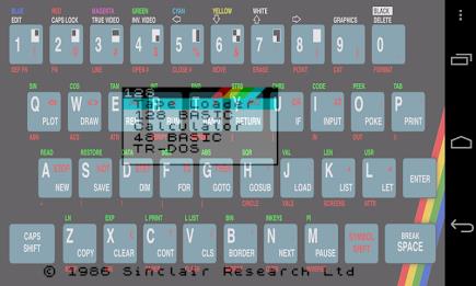 USP - ZX Spectrum Emulator Schermafbeelding 1