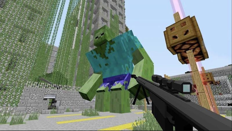 Minecraft: Zombie and Mutant Ảnh chụp màn hình 2