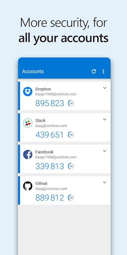 Microsoft Authenticator Captura de tela 1