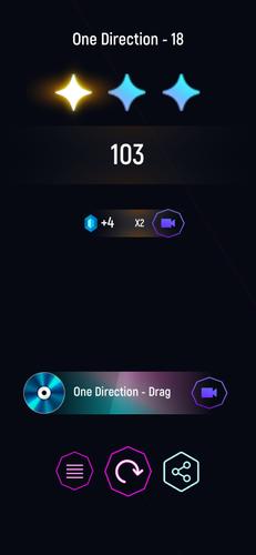 One direction Tiles Hop EDM Ru Screenshot 0