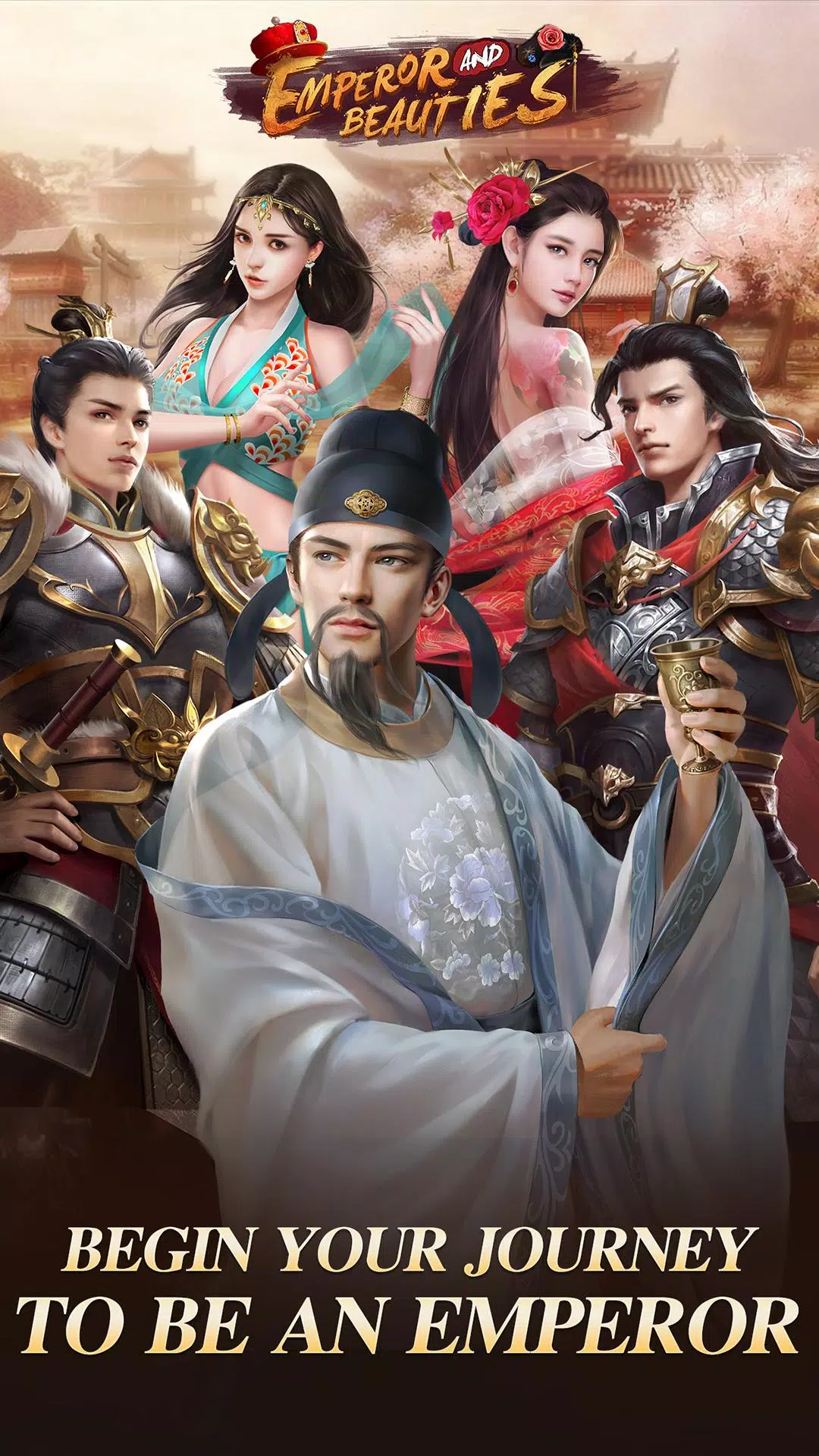 Emperor and Beauties Capture d'écran 0