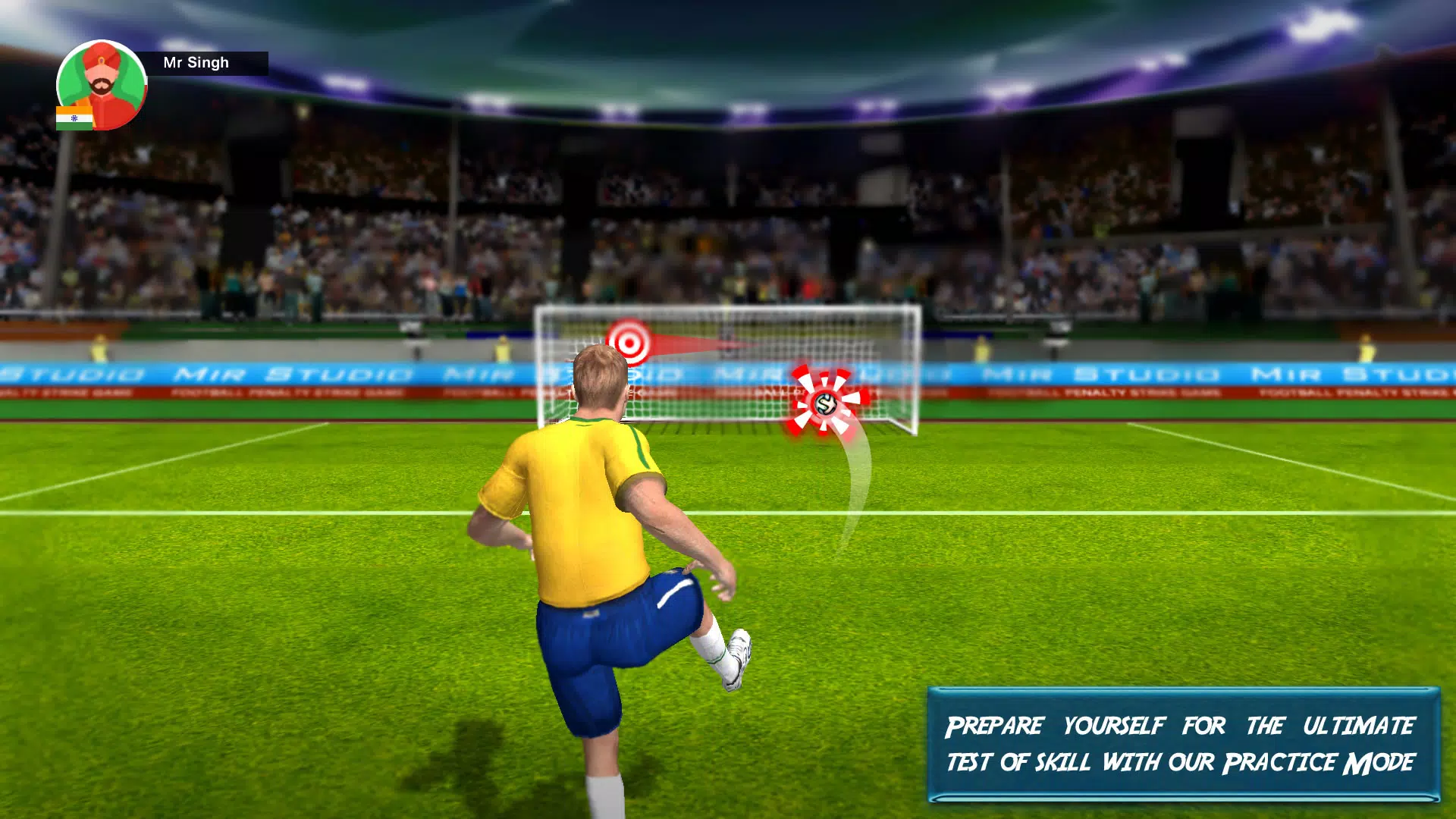 FootBall Penalty ShootOut Screenshot 1