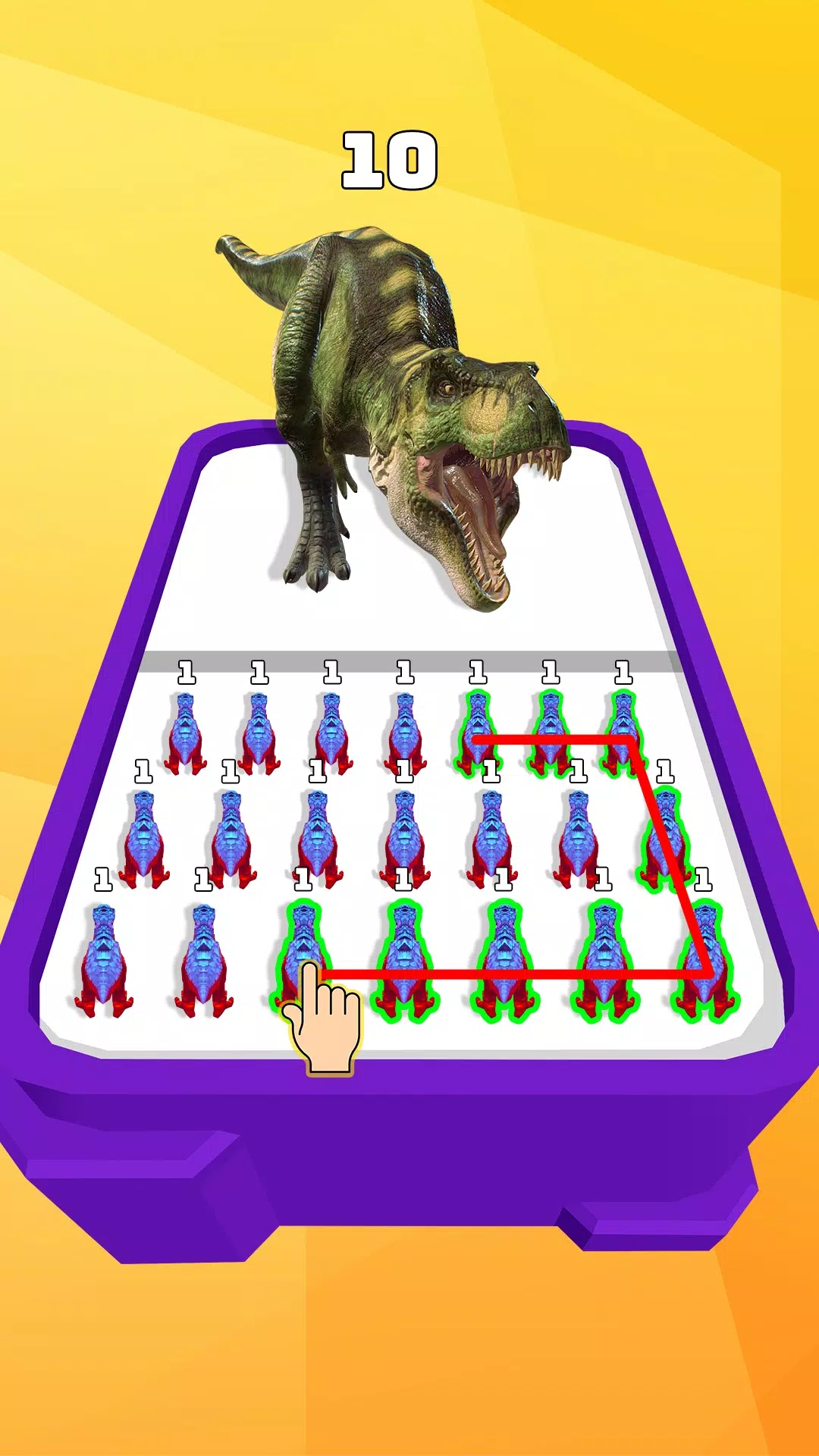 Merge Dinosaurs Capture d'écran 1