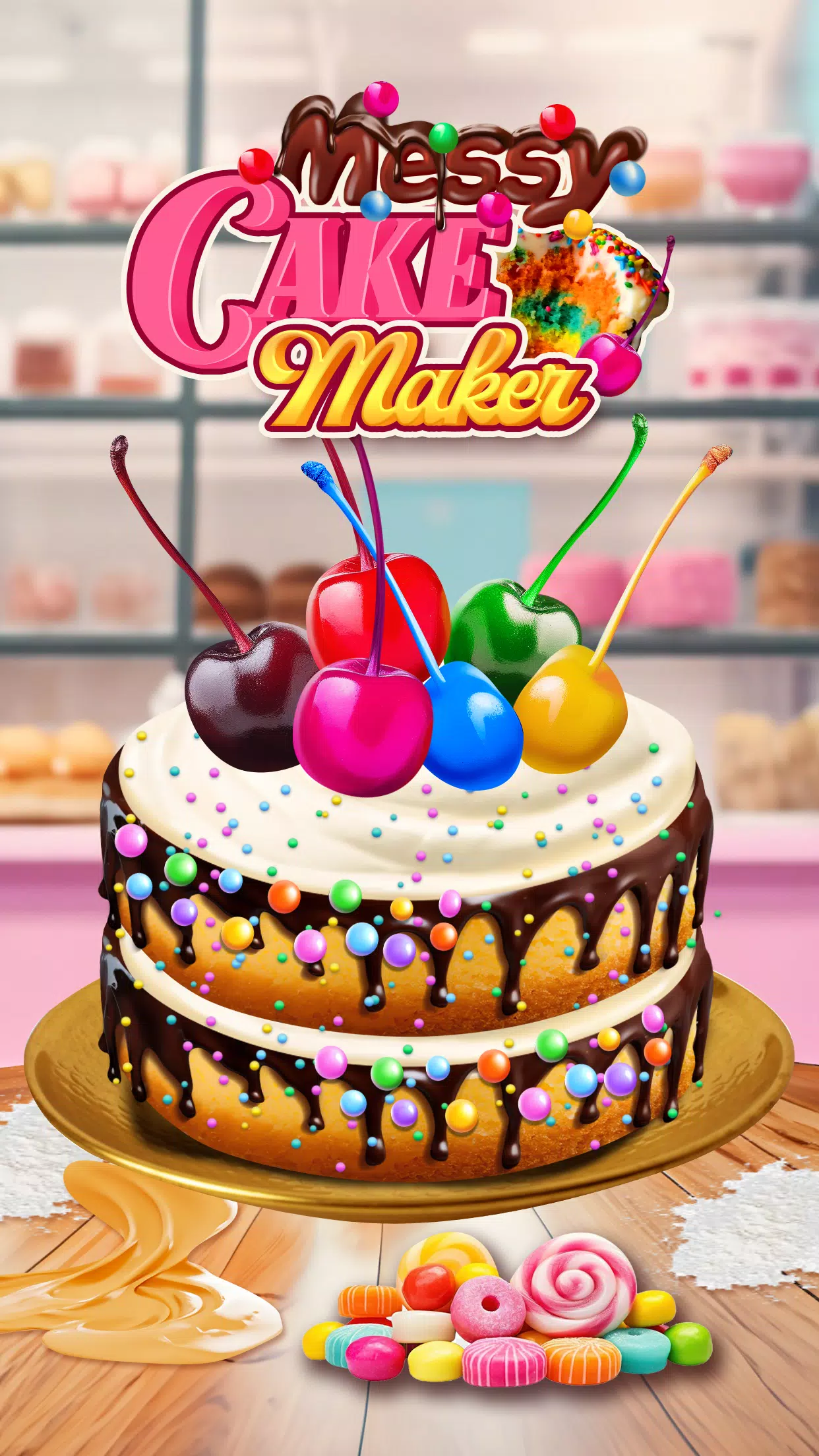 Messy Cake Maker 螢幕截圖 0