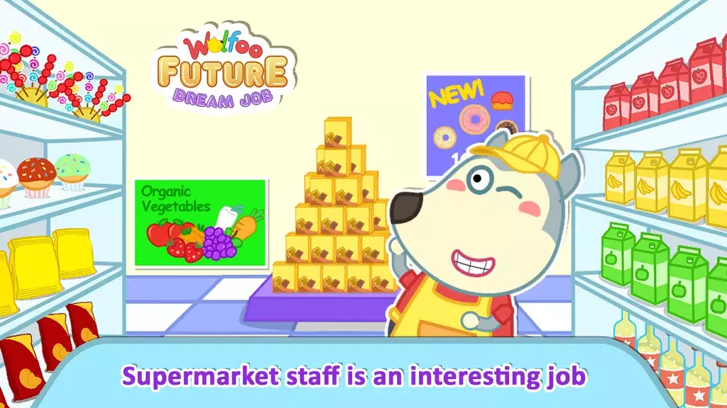 Wolfoo: Kid’s Future Dream Job 螢幕截圖 1