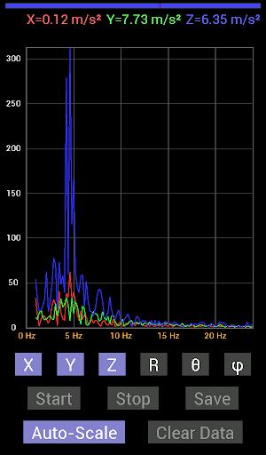 Accelerometer Meter スクリーンショット 3